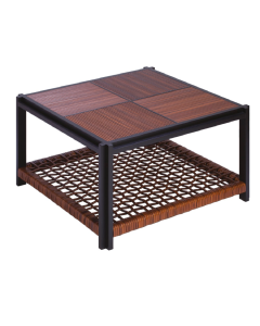 GioBagnara Structura Crisscross Square Table Two Level