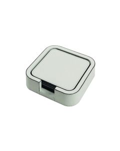6 Tao Square Coasters with Tao Caddy (Rounded Corners)