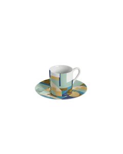 Alchimie Espresso Cup & Saucer No. 4