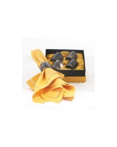 Asymmetrical Horn Napkin Ring