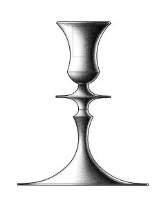 Biedermeier Candlestick 0202
