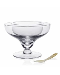 Caspia Caviar Server with Spoon