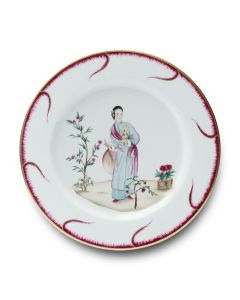Chinoiserie Buffet Plate #4