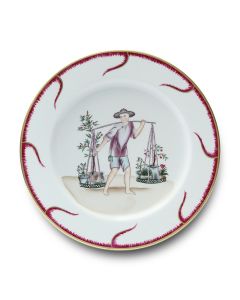 Chinoiserie Buffet Plate #6