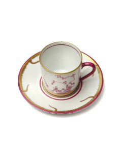 Chinoiserie Coffee Cup & Saucer