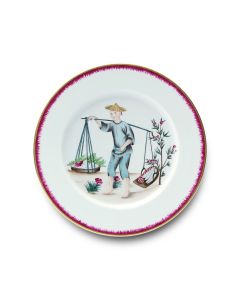 Chinoiserie Dinner Plate #2