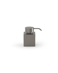 Decor Walther Contempo Square Soap Dispenser Dark Metal Matte