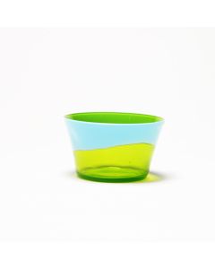 Dandy Bowl, color 8 (light blue with acid green)