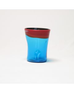Dandy Tumbler, color 2 (coral with acquamarine)