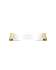 Decor Walther Cube Rectangular Tray Gold