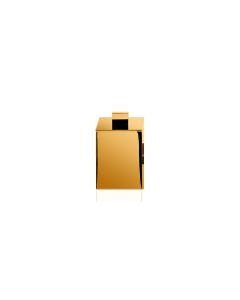 Decor Walther Cube Square Box + Lid  Small Gold