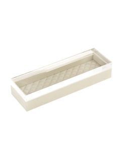 Febe Diamonds Long Rectangular Box with Acrylic Lid