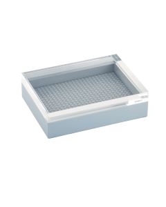 Febe Handwoven Rectangular Box with Acrylic Lid