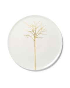 Golden Forest Cake Platter