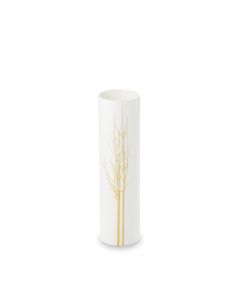 Golden Forest Cylinder Vase