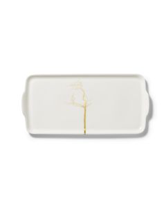 Golden Forest Rectangular Dish