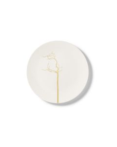 Golden Forest Salad/Dessert Plate