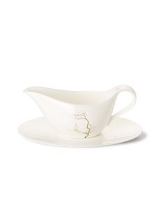 Golden Forest Sauce Boat with Stand