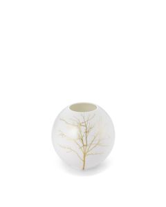 Golden Forest Spherical Vase