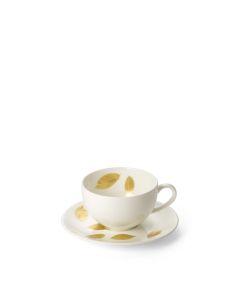 Golden Leaf Espresso Cup & Saucer