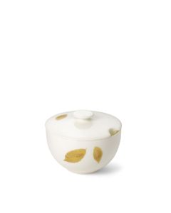 Golden Leaf Sugar with Lid