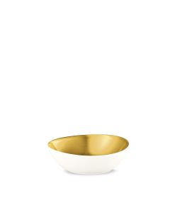 Goldrush Oval Bowl