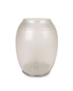 Gumba Lantern Tall with Nickel Base