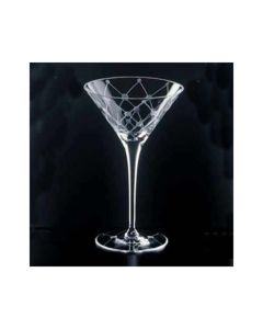Harlequin Martini Glass