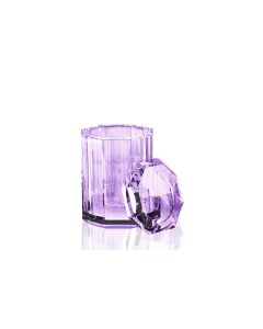 Decor Walther Kristall Box + Lid Violet