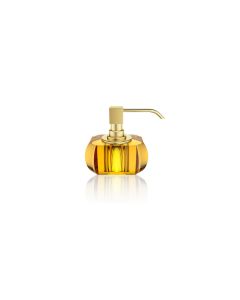 Decor Walther Kristall Soap Dispenser Amber
