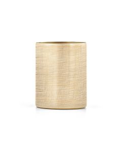 Labrazel Woven Gold Wastepaper Bin