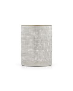 Labrazel Woven Platinum Waste Basket