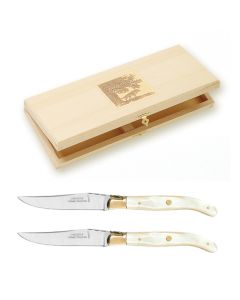 Laguiole Natural Handle Steak Knives