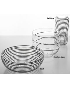 Large Twist Bowl in White