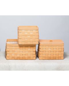 Mondina Rectangular Basket Tall Medium
