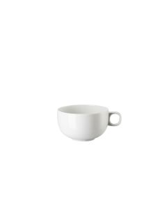 Moon White Low Cup & Saucer