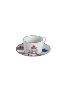 Natsumi Coffee/Tea Cup & Saucer No. 4