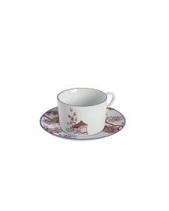 Natsumi Coffee/Tea Cup & Saucer No. 6