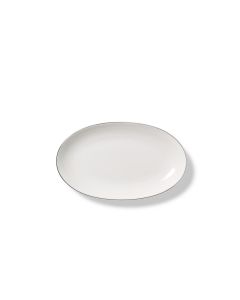 Platin Line Oval Plate