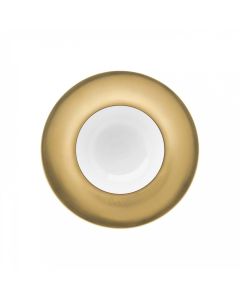 Polite Gold Soup Plate