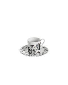 Pompei Espresso Cup & Saucer No. 6