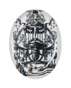 Pompei Oval Platter