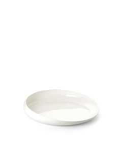Pure White Assymetrical Bowl
