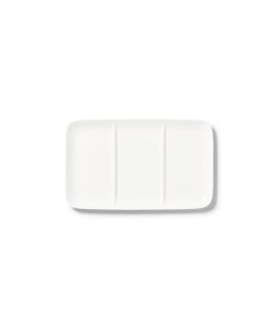 Pure White Divided Dish