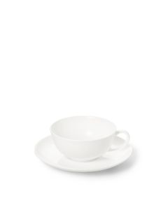 Pure White Tea Cup & Saucer