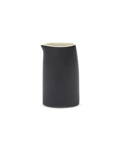 Ra Milk Jug, Black/Off White
