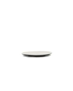 Ra Plate, Black/Off White, 17cm