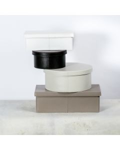 Rabitti Inverno85 Large Round Box with Lid