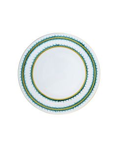 Rafia Stripes Dinner Plate