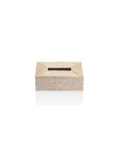 Rattan Rectangular Tissue Box Light
